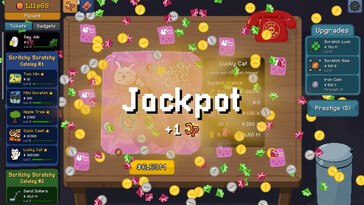 На картинке: Скриншот игрового процесса из игры Scritchy Scratchy.