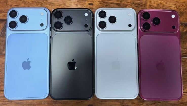 Утечка моделей дизайна iPhone 18 Pro намекает на то, какие новые цветовые решения можно ожидать от флагманов Apple'2026.