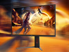 Монитор AOC Q27G4KD имеет плоскую поверхность и антибликовое покрытие. (Источник изображения: AOC)