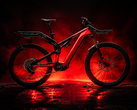 Электровелосипед Specialized Levo 4 X представлен в ярко-красной расцветке