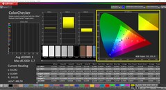 CalMAN ColorChecker (после калибровки)