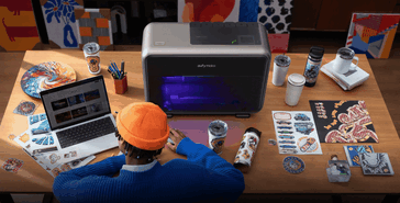 Рабочий процесс УФ-принтера E1.