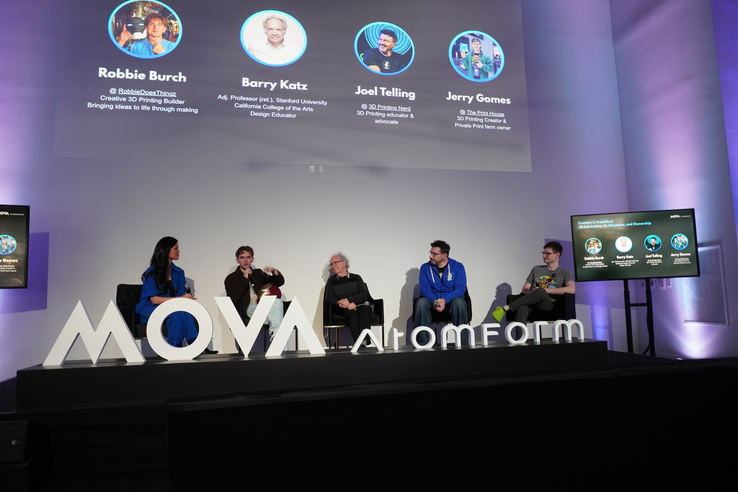 Творцы и преподаватели собрались вместе, чтобы обсудить палитру AtomForm Palette 300