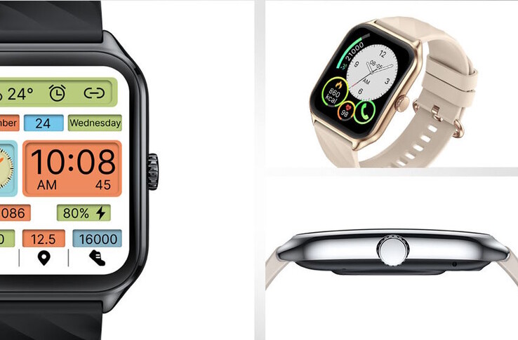 Смарт-часы оснащены функциональной вращающейся заводной головкой (Источник изображения: Zeblaze)