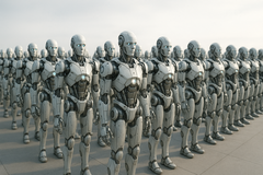 Китайское правительство предупреждает, что пузырь роботов в стране может скоро лопнуть. (Источник изображения: OpenAI)