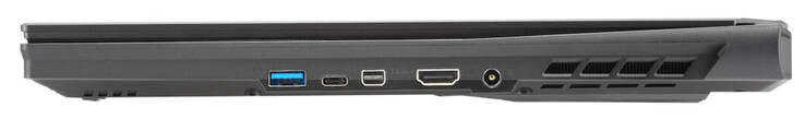 Правая сторона: USB 3.2 Gen 1 (Type-A), Thunderbolt 4 (Type-C; DisplayPort, Power Delivery), Mini DisplayPort 1.4, HDMI 2.1, разъем питания