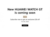 Компания Huawei объявила о скором выпуске серии Watch GT 6. (Источник изображения: Huawei)
