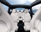 Салон шестиместного автомобиля Tesla Model Y L