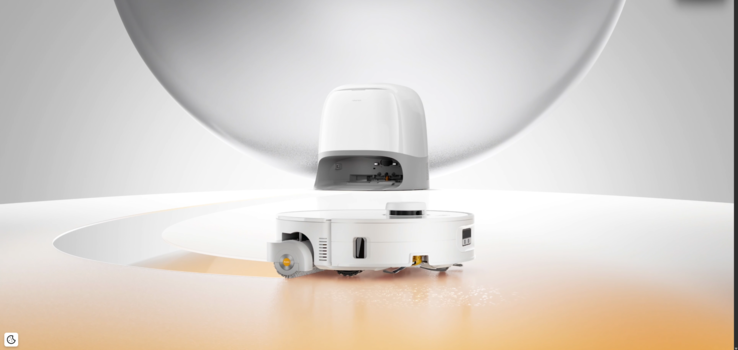 Робот-пылесос и швабра Roborock Qrevo Curv 2 Flow. (Источник изображения: Roborock)