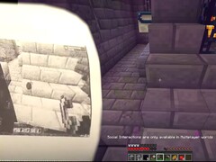Ютубер smill сыграл в Minecraft на принтере для печати чеков. (Источник изображения: smillgames с YouTube)