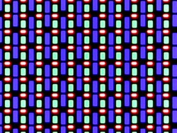 Расположение субпикселей