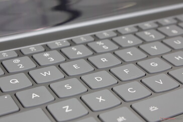 Ощущения при наборе текста ближе к IdeaPad, чем к ThinkPad