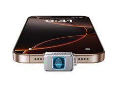 Твердотельный накопитель Twopan Nano: Компактное хранилище с биометрической аутентификацией. (Источник изображения: Twopan)