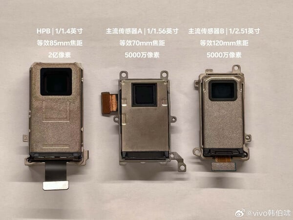 ISOCELL HPB, который Vivo намерена использовать в Vivo X300 Pro. (Источник изображения: Han Bo Xiao)