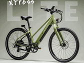 Электровелосипед Lectric XPress Lite в сосново-зелёной расцветке