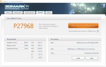 3DMark 11: Видеопроцессор разогнан на 140 МГц, память на 1500 МГц