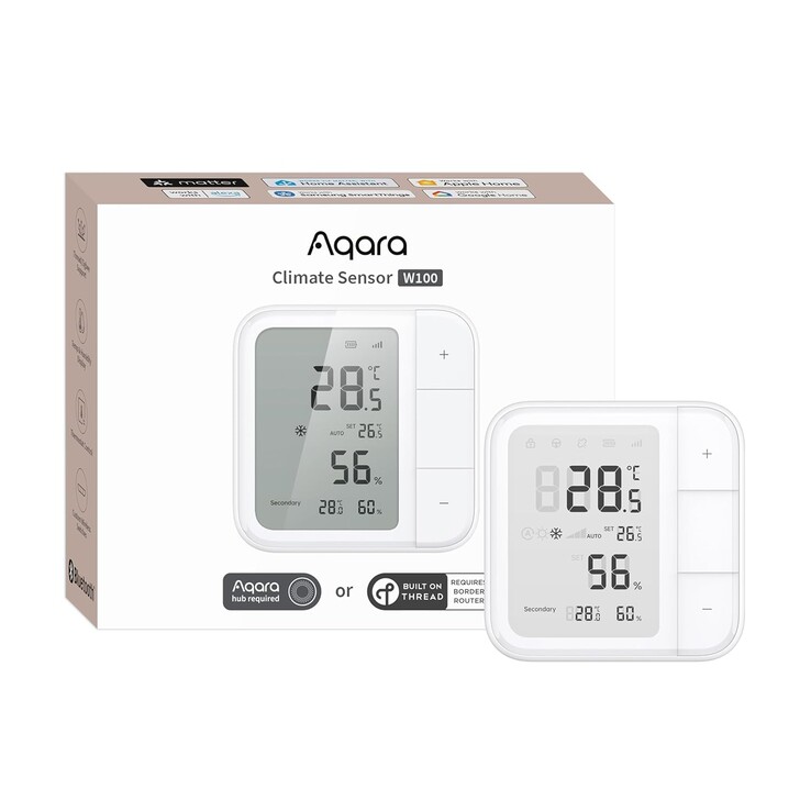 Климатический датчик Aqara Climate Sensor W100. (Источник изображения: Aqara)