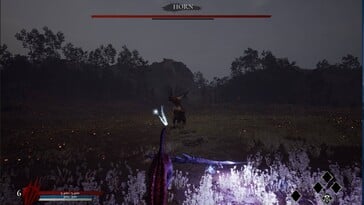 На изображении: скриншот игрового процесса из игры «Dinoblade».