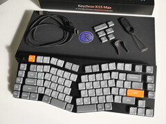Keychron K15 Max с раздельным пробелом Алиса