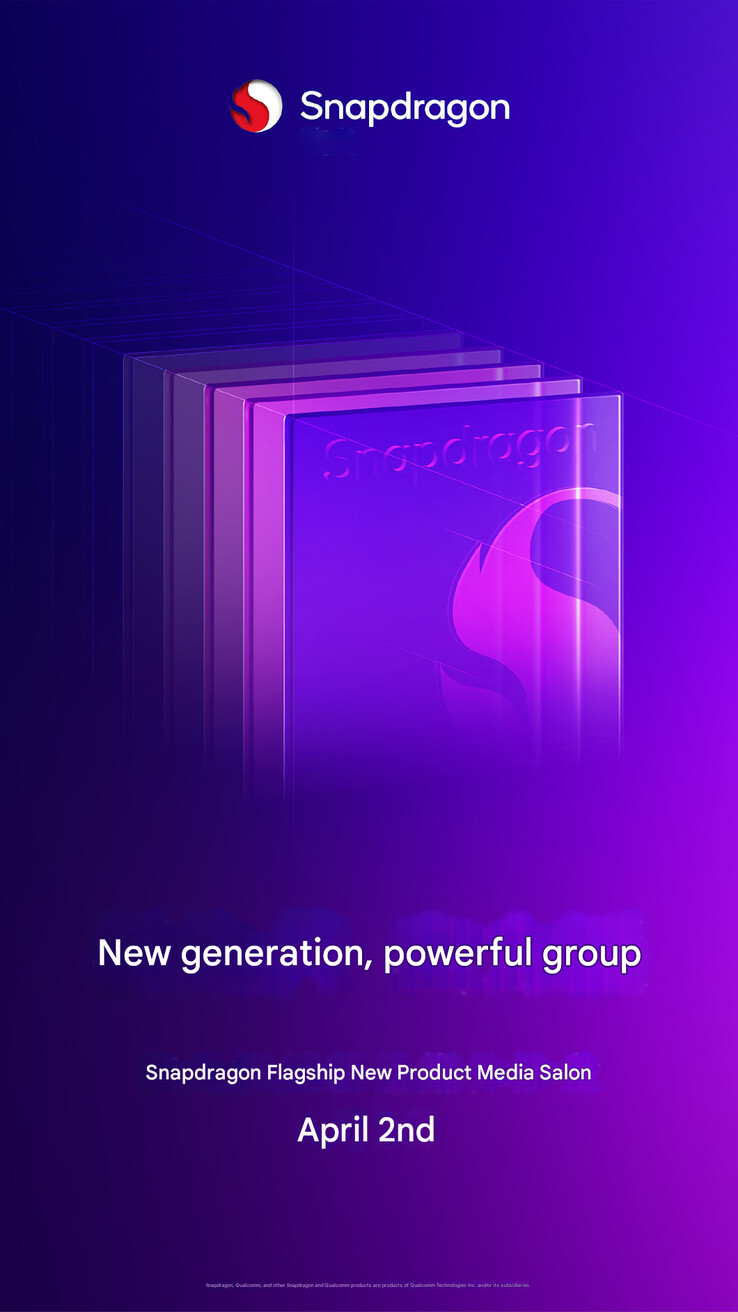 Тизерный постер анонса (Источник изображения: Qualcomm - машинный перевод)