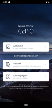 Приложение Nokia mobile Care