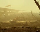 Изображение из игры Fallout 4, показывающее пустынный пейзаж. (Источник изображения: Steam)