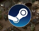 Изображение с логотипом Steam и игрой The Pale Beyond, на которую сейчас действует скидка 80%.