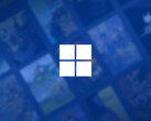 Windows 11 по-прежнему доминирует в этом списке. На фото: Логотип Windows 11 на фоне Steam.