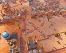Изображение, на котором показаны здания в игре SteamWorld Build, которая сейчас продаётся на Steam со скидкой 80 %.