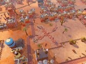 Изображение, на котором показаны здания в игре SteamWorld Build, которая сейчас продаётся на Steam со скидкой 80 %.