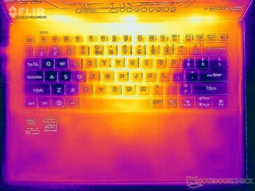 Испытание на стрессовую температуру поверхности (верхняя сторона)