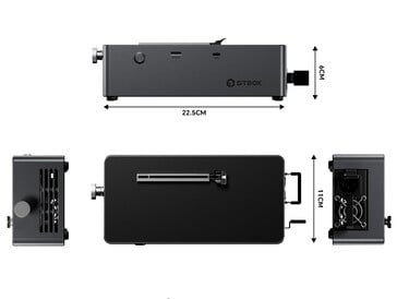 G-Dock предлагает USB Type-C и OCuLink (Источник изображения: Gtbox)