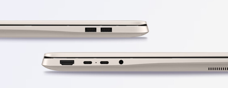 MagicBook 16 2026 содержит относительно немного портов для 16-дюймового ноутбука.