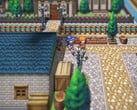 Новая функция RPG Maker U2U "Перспектива 2D" в действии.