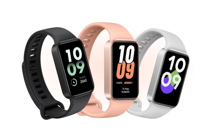 Компания Xiaomi предлагает браслет Smart Band 11 Active в цветовых вариантах «Черный», «Серый» и «Розовый Помело».