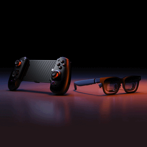 Abxylute S9V Type-C Mobile Controller for Viture Glasses имеет специальный порт USB-C для очков Viture.