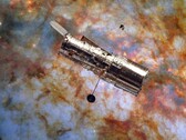 Изображение Хаббла, наложенное на изображение Мессье 82 (Источник изображения: ESA/Hubble, NASA, и W. D. Vacca; отредактировано)