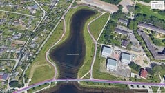 GNSS-измерения: озеро