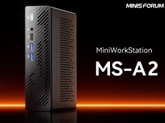 Компания Minisforum продемонстрировала MS-A2 на весенней выставке Japan IT Week Tokyo Spring Show. На фото: MS-A1 (Источник изображения: Minisforum - отредактировано)