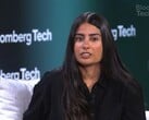 Скриншот выступления генерального директора Xbox Аши Шармы в интервью Bloomberg