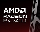 Компания AMD подтвердила розничный брендинг Radeon RX 7400 вместо реального изображения продукта. (Источник изображения: AMD - отредактировано)