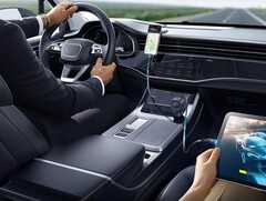 Автомобильное зарядное устройство Baseus PrimeTrip VR2 Max (на фото) появилось в Европе. (Источник изображения: Baseus)