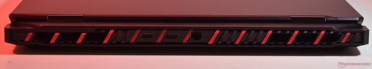 сзади: фирменная зарядка, HDMI, RJ45-Ethernet