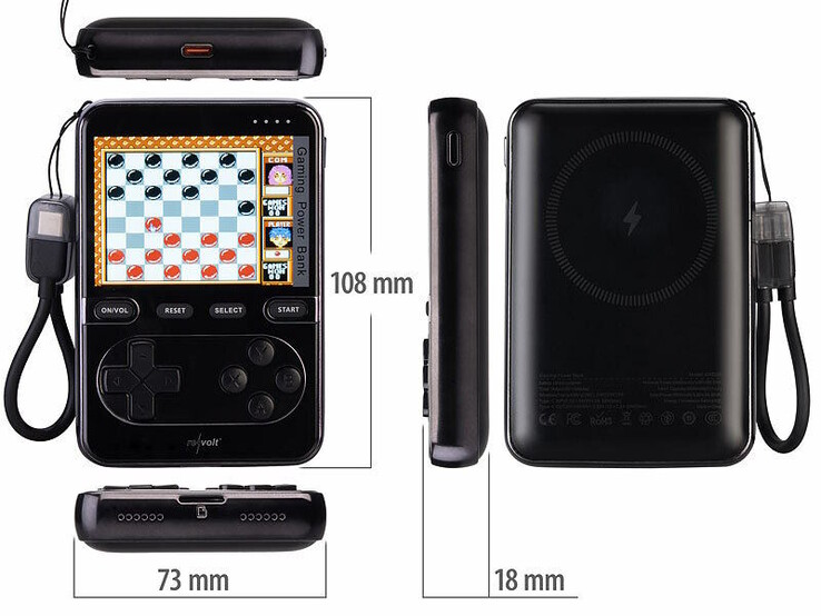 Этот пауэрбанк, рассчитанный на игры, довольно компактен (Источник изображения: Revolt)