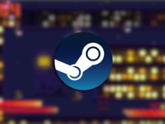 Полная версия игры Random Access Mayhem включает в себя более 20 новых уровней. На картинке - игровой скриншот с логотипом Steam сверху (Источник изображения: Steam - Отредактировано)