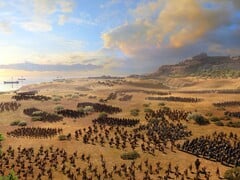 Изображение армии в A Total War Saga: Troy, которая сейчас продаётся в Steam со скидкой 66%.