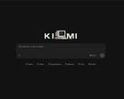 Главный экран веб-интерфейса Kimi с полем ввода и логотипом K3