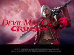 Новый титульный экран Devil May Cry 3 Crimson, добавленный в обновлении 0.5.