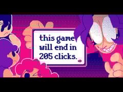Эта игра закончится 205 кликами. Она была выпущена в Steam 5 августа и совершенно бесплатна для игры. (Источник изображения: Steam)