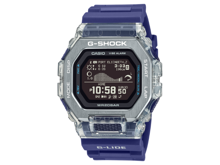 Часы Casio G-Shock G-Lide GBX-100S-2. (Источник изображения: Casio)
